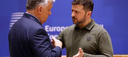 Selenskyj droht Orban mit ukrainischen Soldaten 